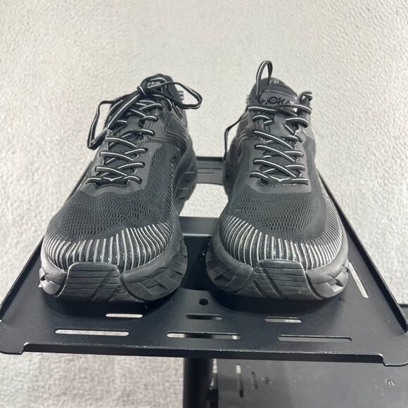 Hoka One One Running Shoes Mens 11 Bondi 7 Comfort Shoes Black Athletic main image 7